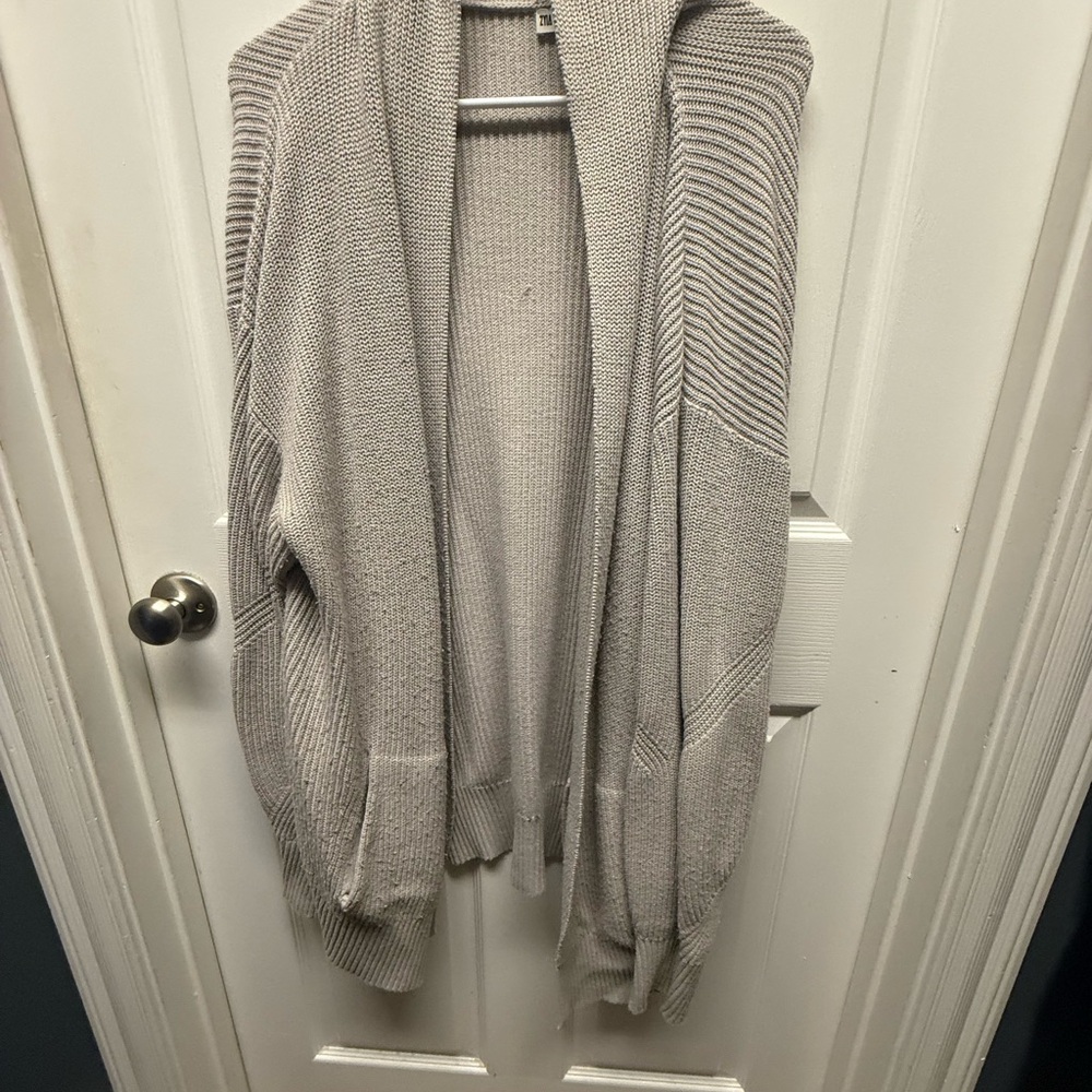 Zyia Mushroom Normandy CardiganCozy